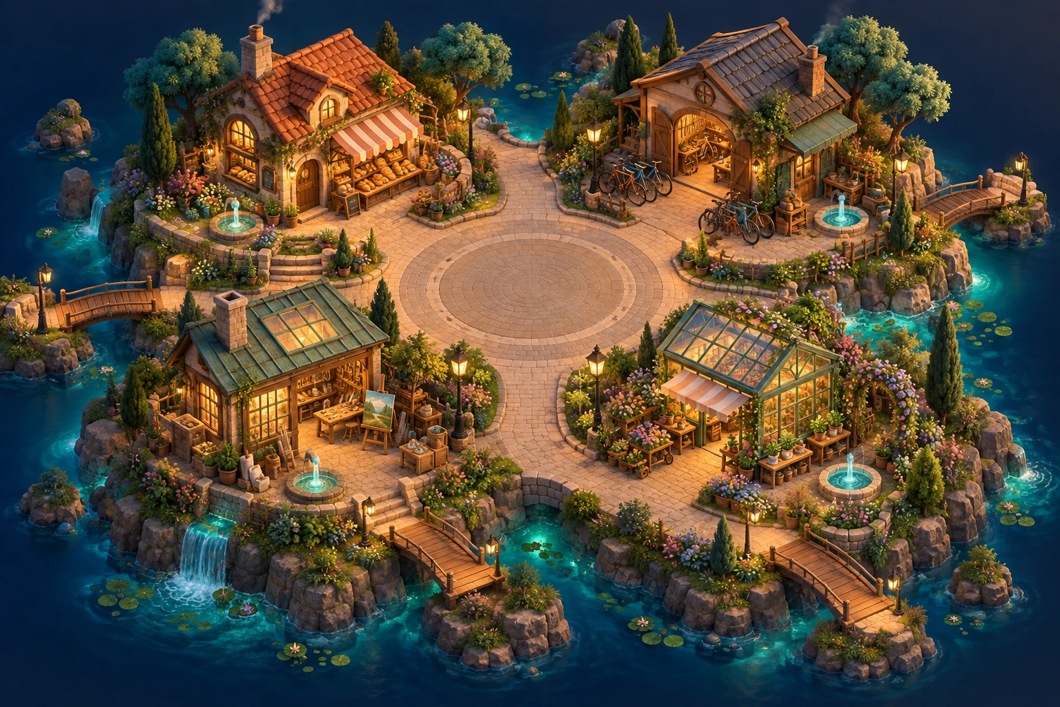 Marktplatz in PULSE WORLDS
